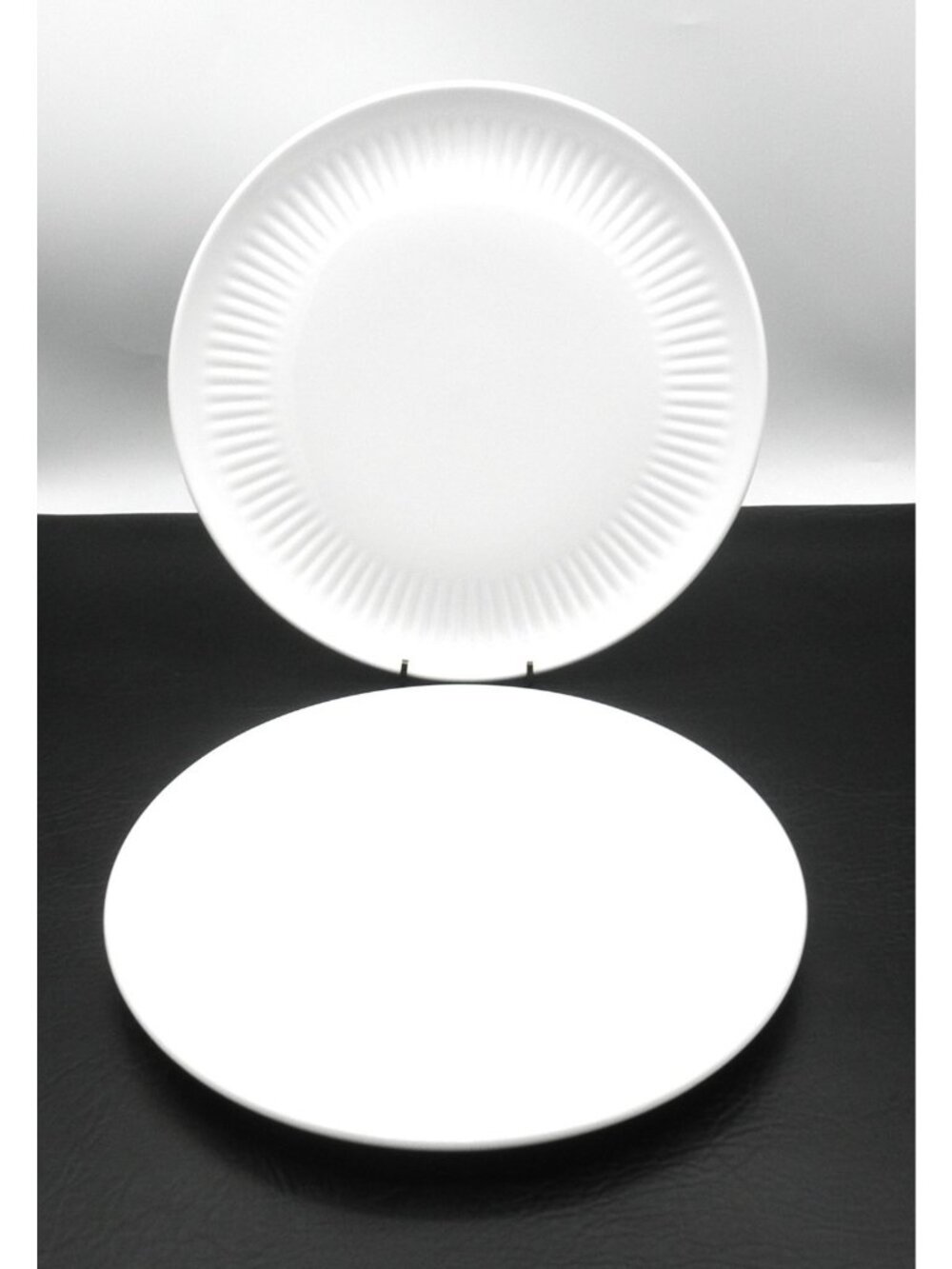 Enjoy by Over and Back 10-3/4 Inch Dinner Plates Set of 2 Pattern Code: OVBENJ